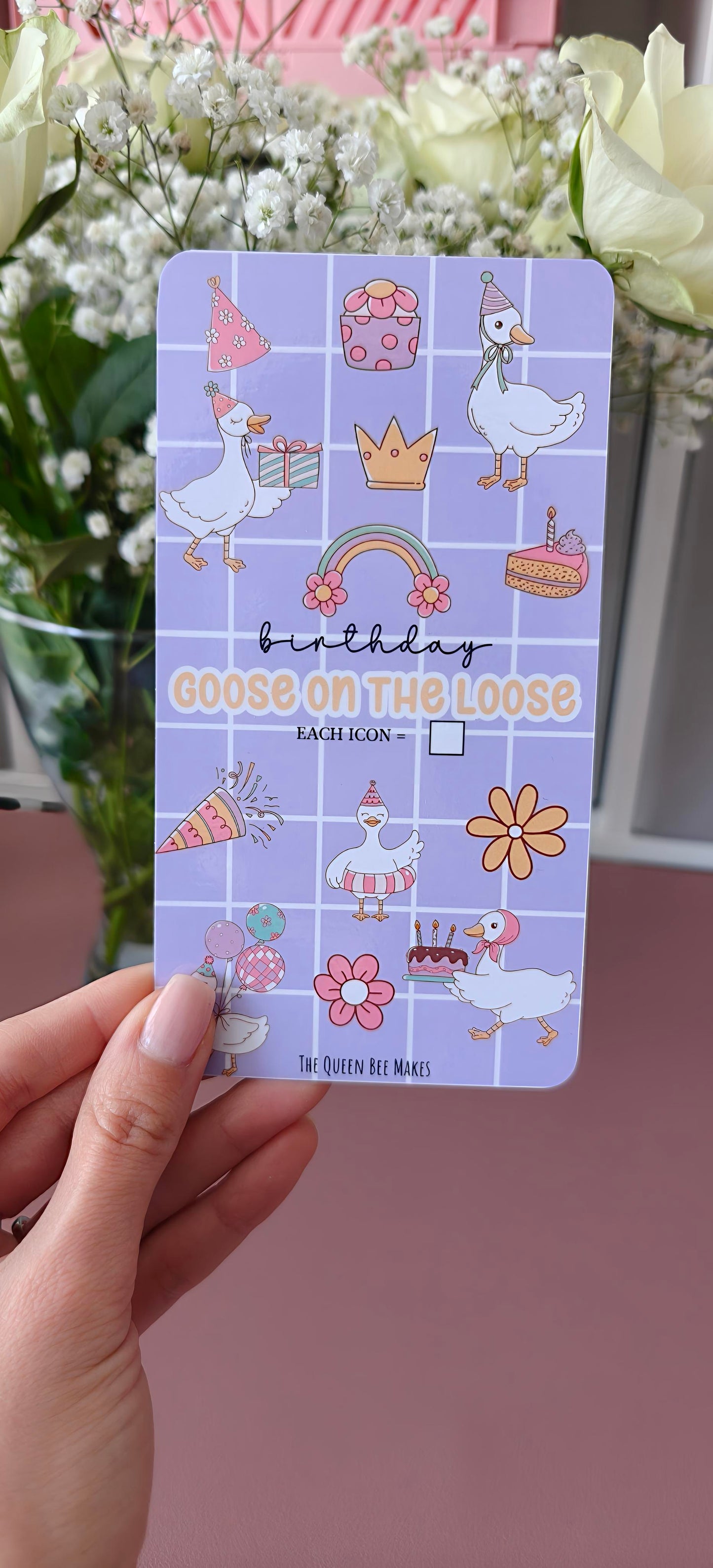 Goose on the Loose Savings Trackers – 11 Cute Designs