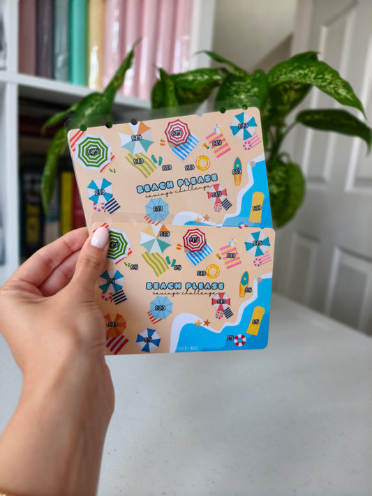 Beach Please A6 Savings Dashboard | Holiday Fund Tracker