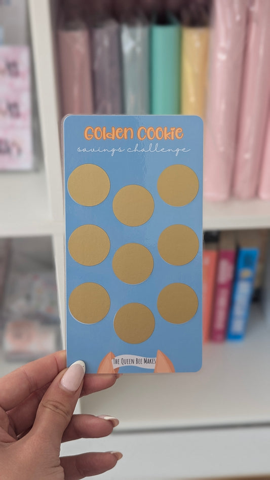 Golden Cookie Money Savings Challenge