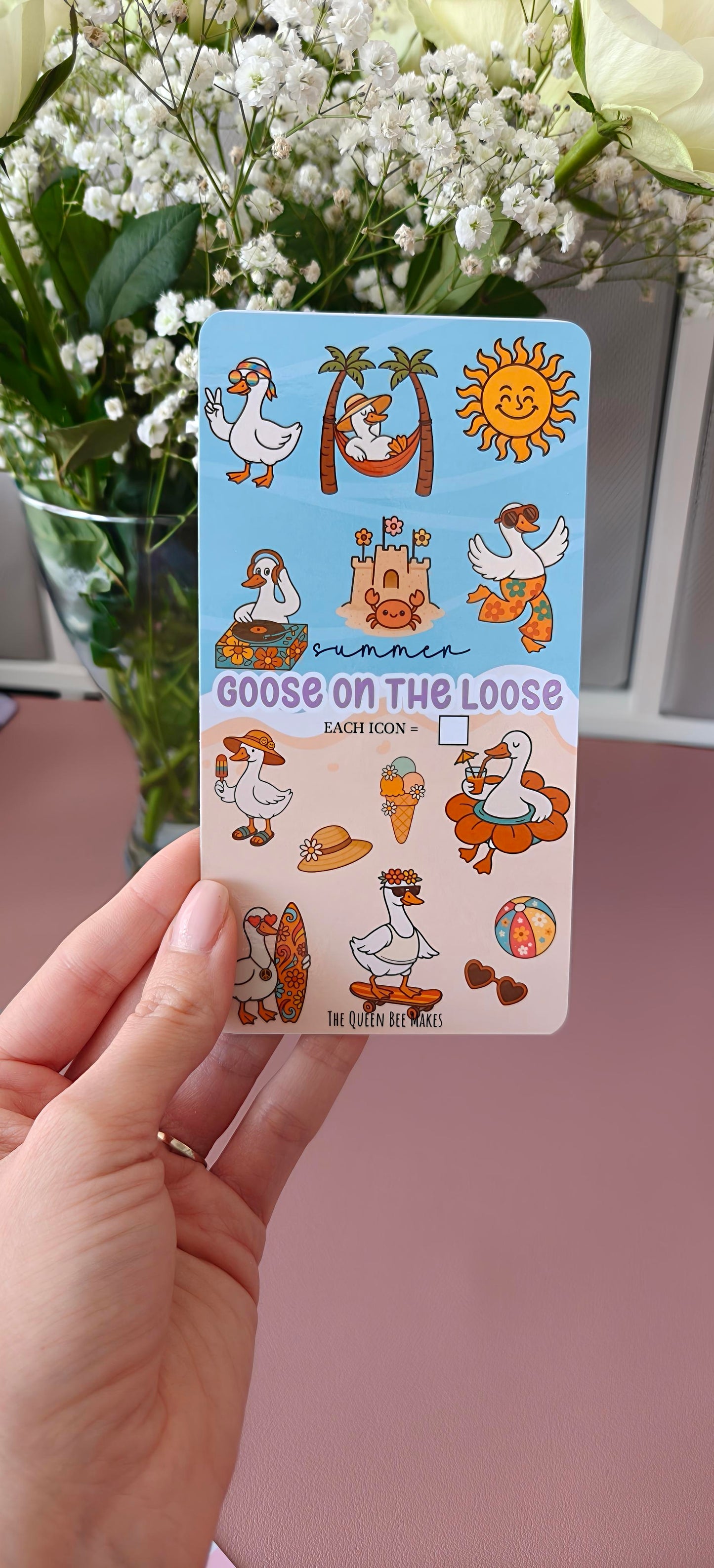 Goose on the Loose Savings Trackers – 11 Cute Designs