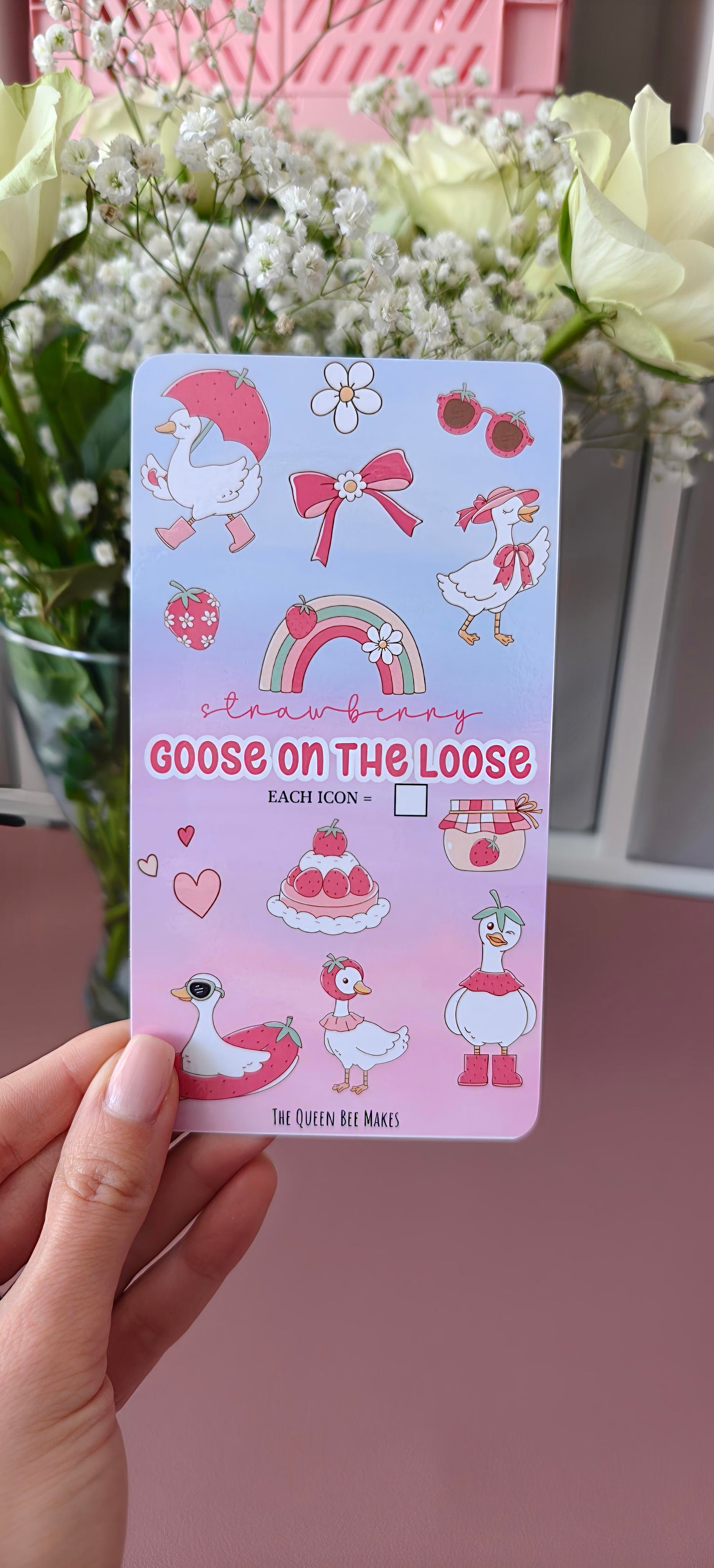 Goose on the Loose Savings Trackers – 11 Cute Designs