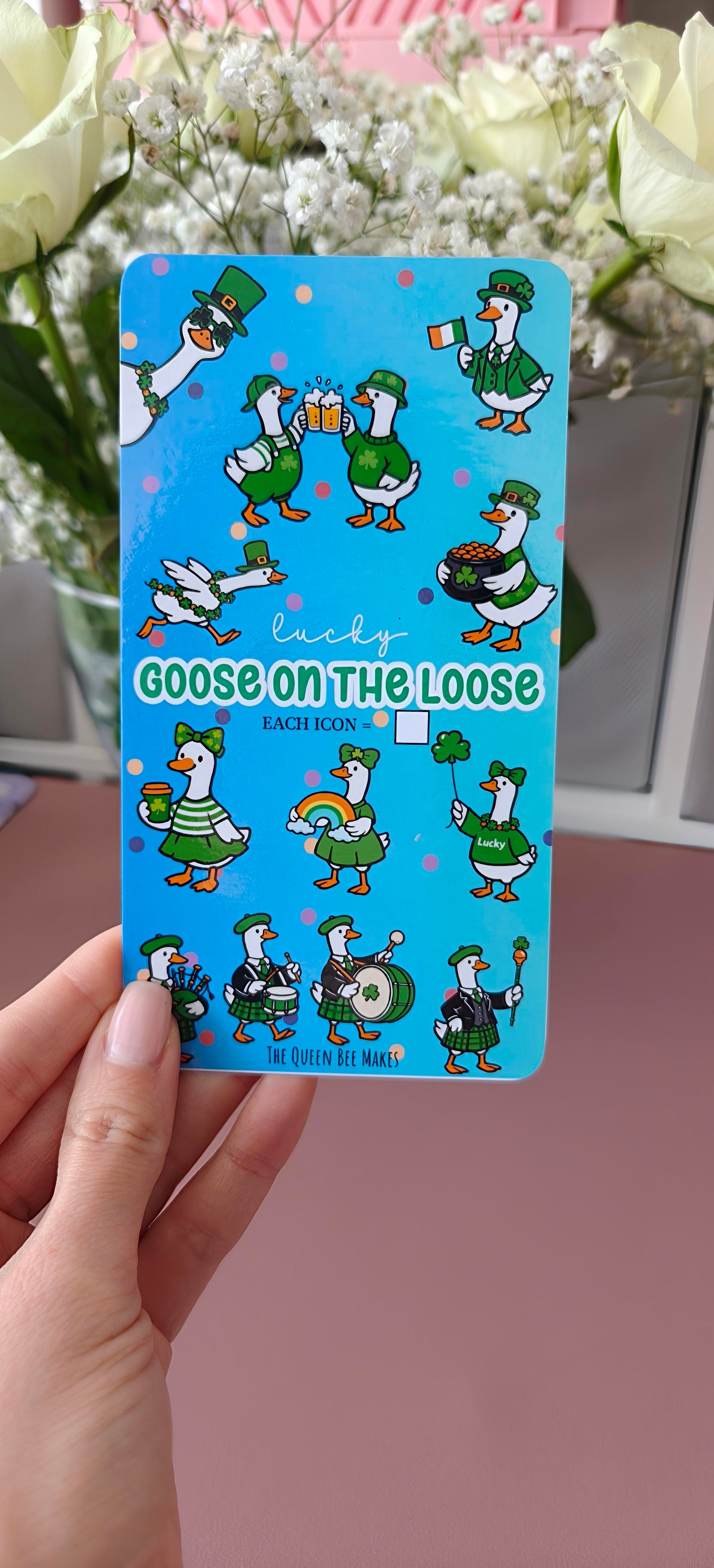 Goose on the Loose Savings Trackers – 11 Cute Designs