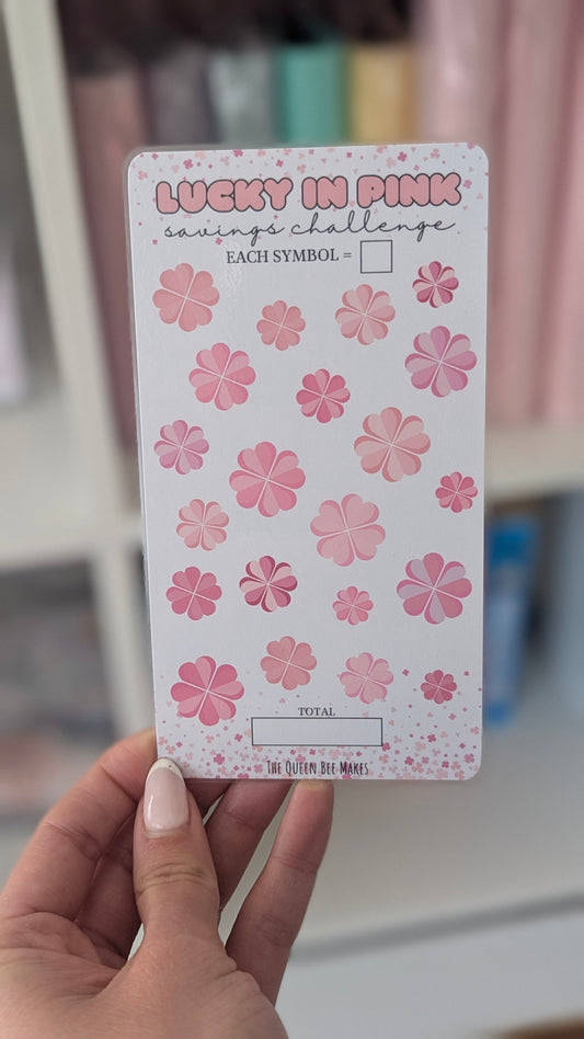 Lucky in Pink Money Savings Challenge