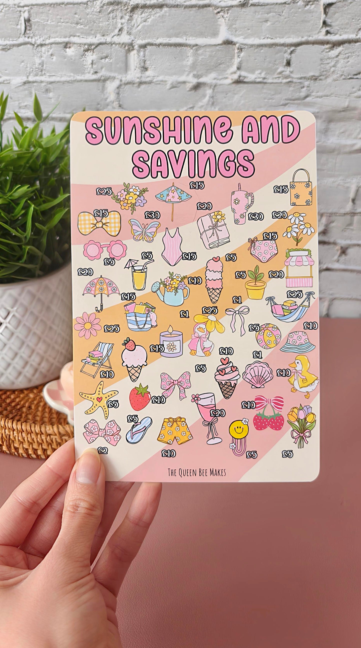 A5 Saver | Seasonal Money Saving Challenges