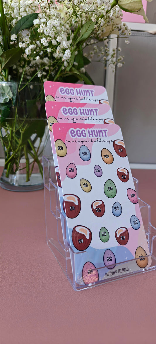 Egg Hunt Savings Tracker – Coins, Mixed or Notes